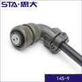 5pin Threaded Circular Connector,MIL-C-5015 Series Connector MS3100A14-5P,MS3101A14-5P,MS3106A14S-5S,MS3102A14S-5P,MS3108A14S-5S